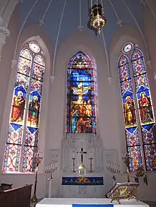 Chancel of St. Matthew's German Evangelical Lutheran Church (Evangelical Catholic)