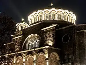 St Nedelya Church at night