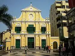 Church of S. Domingos;b. 1707, Macau