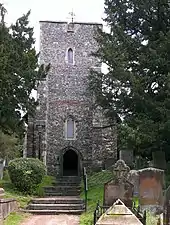 St. Martin's Church. West elevation.