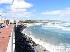 St Clair Beach and esplanade, Dunedin, New Zealand