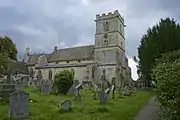 St Mary's Church, Prestbury; view from Mill Street