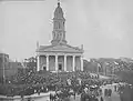 The cathedral in the early 20th century