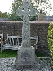 Monument for Sir Edmund Nuttall and his wife Christine