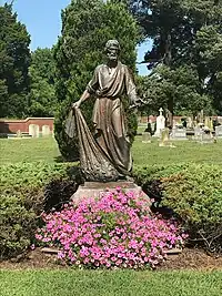 statue of Saint Peter with keys