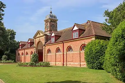 The stable block