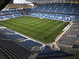 Interior of the municipal stadium