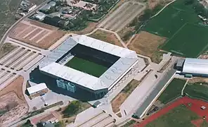 The MDCC-Arena - a Soccer stadium, built in 2006