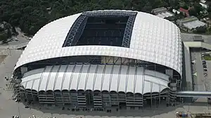 Full Exterior of the stadium