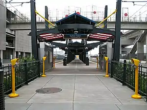 Entrance to Stadium station