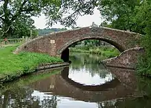 Bridge 105: a changeline bridge near Milford.