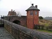 Toll house at the Bratch Locks, Wombourne, on the Staffordshire and Worcestershire Canal, circa 1772