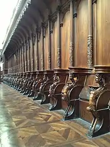 Choir stalls (1610–1613)