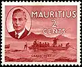 Grand Port on a 1950 stamp of Mauritius.