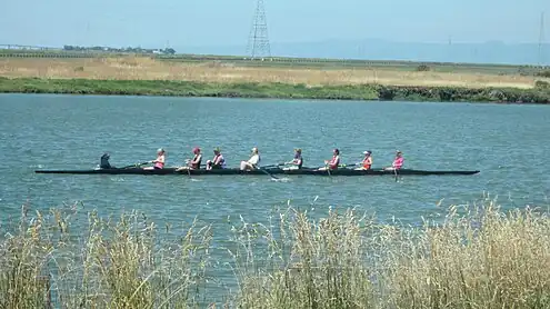 Rowing on Redwood Creek