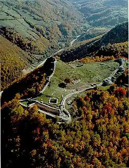 Stari Ras fortress near Novi Pazar, 8th century