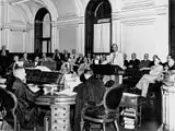 Hanlon addressing the Queensland Legislative Assembly on the occasion of the Industrial Law Amendment Bill, 1948.