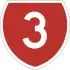 State Highway 3 shield}}