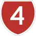 State Highway 4 shield}}