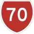 State Highway 70 shield}}