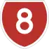 State Highway 8 shield}}