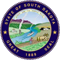 Official seal of South Dakota