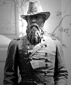 A statue of General John Aaron Rawlins