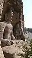 Statue at the Yungang Grottoes