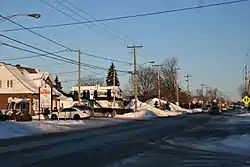 Street in Sainte-Marthe-sur-le-Lac