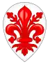 Arms of Florence after 1251