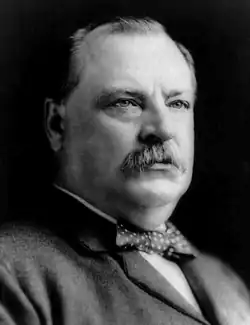 Former President Grover Cleveland of New York