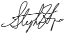 Vectorized signature of Stephen Harper.