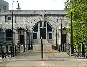 Crypt of Liverpool Metropolitan Cathedral 1933–1941, the only part of Lutyens's design built