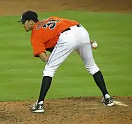 Steven Cishek with the Miami Marlins in 2013