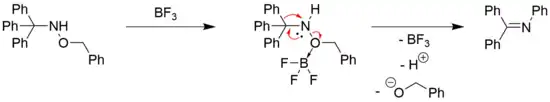 Stieglitz rearrangement benzyloxy substituted amine