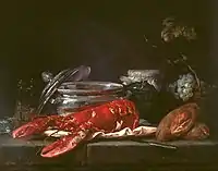 Anne Vallayer-Coster, Still Life With Lobster (c. 1781)