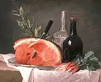 Still Life with a Ham (ca. 1767)