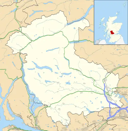 Crianlarich is located in Stirling