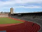 Eastern view of the stadium