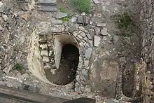 Ruin of Gamla in the Golan Heights