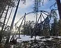 A Gerstlauer infinity inverted coaster, Storm - The Dragon Legend at Tusenfryd