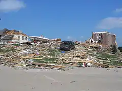 Damage from 2005 tornado