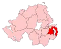 A small constituency. It is situated in the south west of the county, although it borders another constituency located further south west.