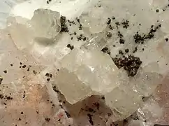 Strontianite from the Dreislar Mine, North Rhine-Westphalia, Germany