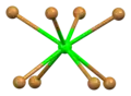 Square antiprismatic coordination geometry of strontium number 2