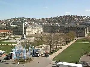 The New Castle viewed from the New Gallery