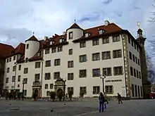 The Alte Kanzlei (Old chancellery), viewed from neighbouring Schillerplatz