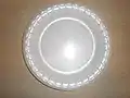 Styrofoam saucer