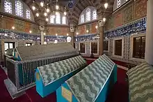 Interior of Suleiman's mausoleum