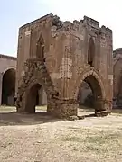 "Kiosk-mosque" at Sultan Han caravanserai, Turkey (Seljuq period) (see also Tetrapylon)